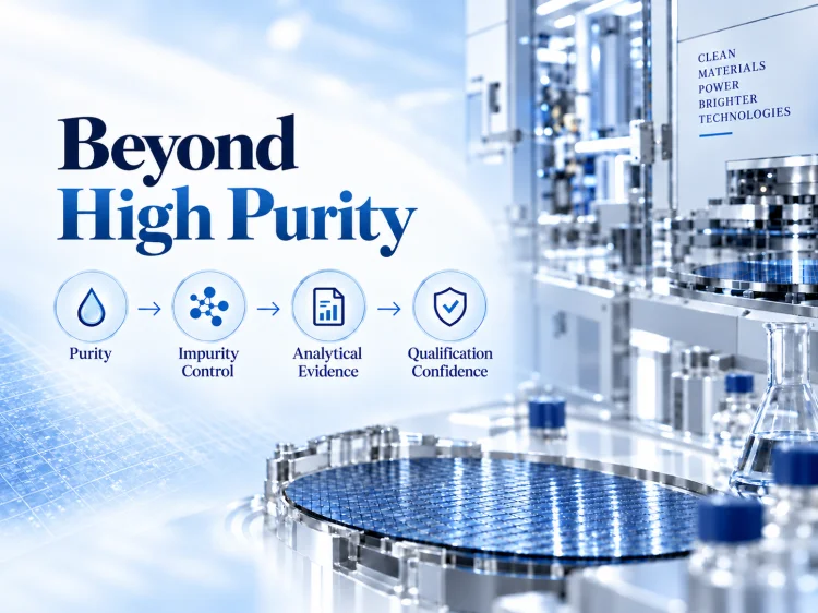 Why Semiconductor Wet Chemicals Require Impurity Control Beyond High Purity